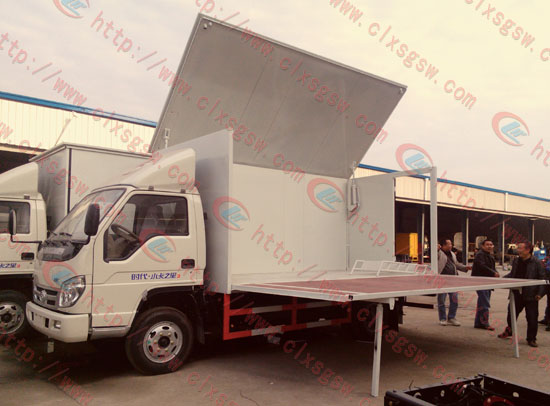 小型流動(dòng)商品展銷車