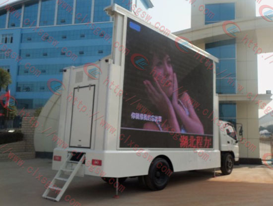 可升降的LED廣告宣傳車