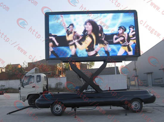 移動式升降led廣告宣傳車