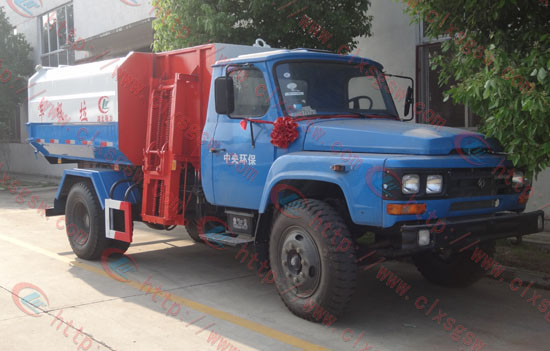 140尖頭掛桶垃圾車